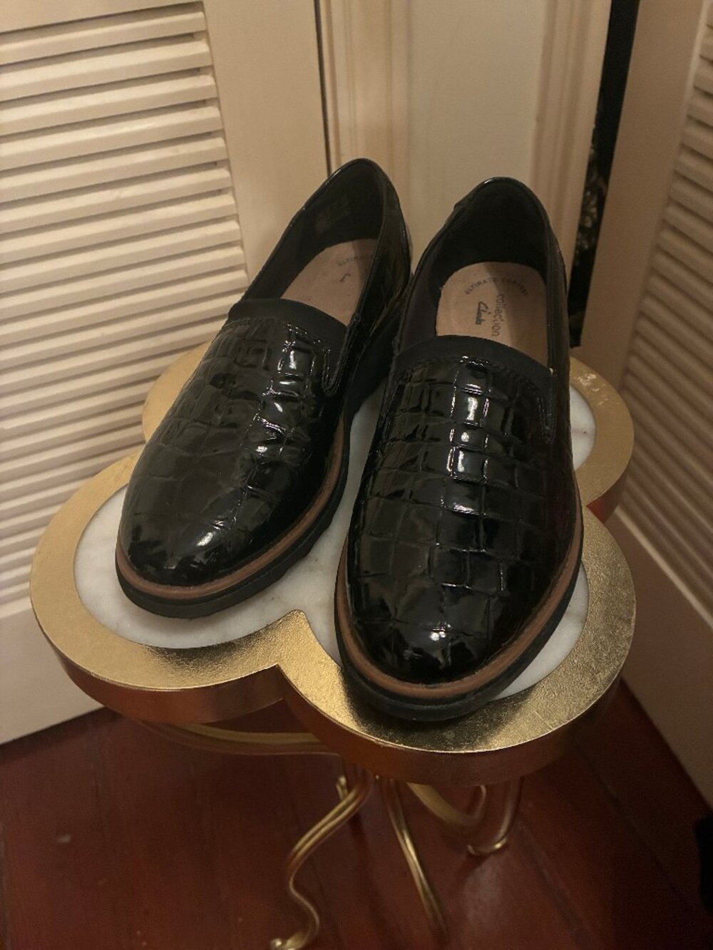 CLARKS Crocodile Loafer